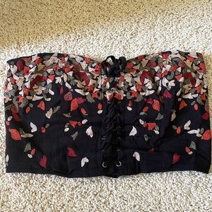 Free People tie tube top